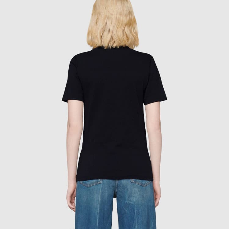 Футболка Gucci x Disney SS21 T-Shirt Black - изображение 8