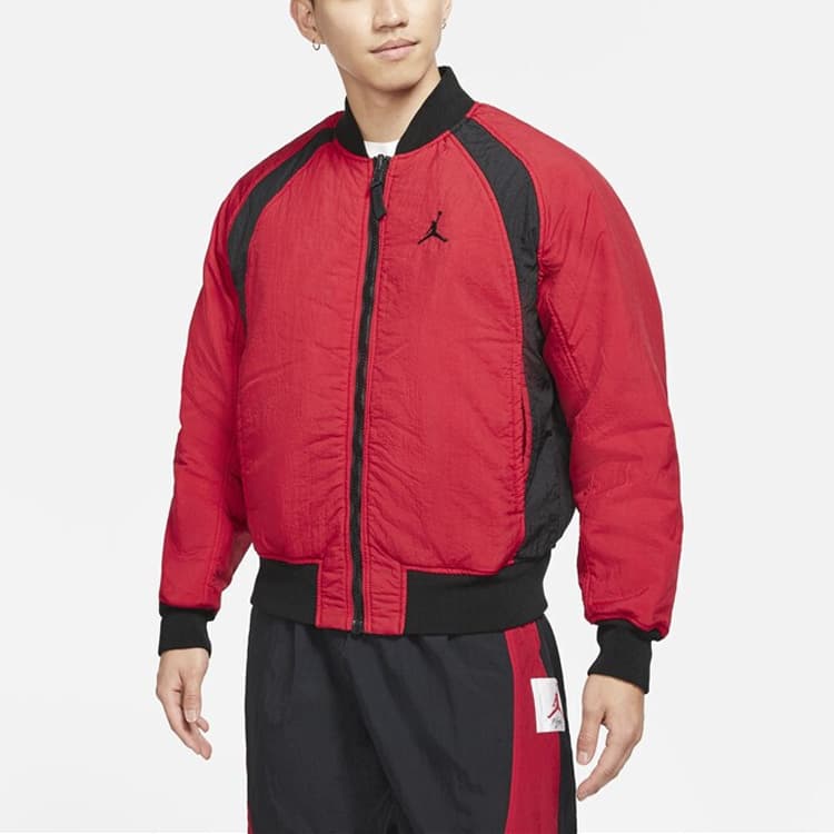Бомбер Jordan Flight Logo Bomber Jacket Black - изображение 4