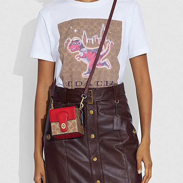 Сумка через плечо COACH Square 10 - изображение 5