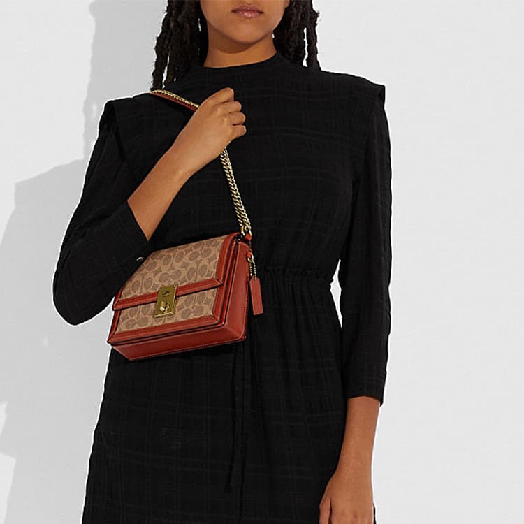 Мини-сумка COACH Hutton 21 - изображение 5