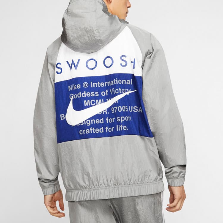 Куртка Nike Swoosh Hoodie Grey - изображение 3