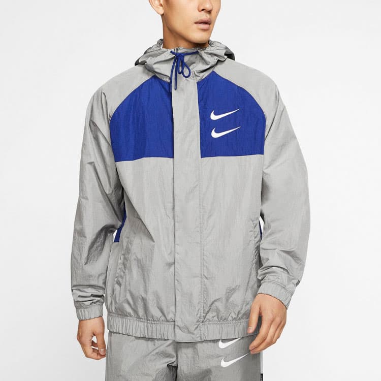 Куртка Nike Swoosh Hoodie Grey - изображение 4