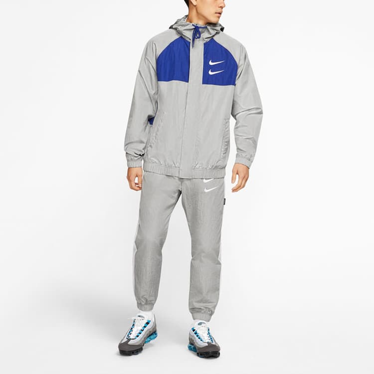 Куртка Nike Swoosh Hoodie Grey - изображение 5