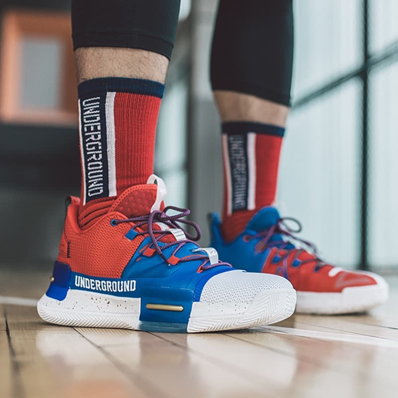 Кроссовки для баскетбола Peak Taichi Flash Red Blue - изображение 7