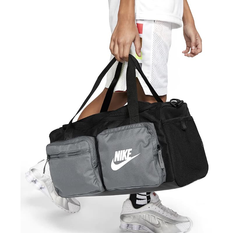 Спортивная сумка Nike Gym Bag Black Grey - изображение 6