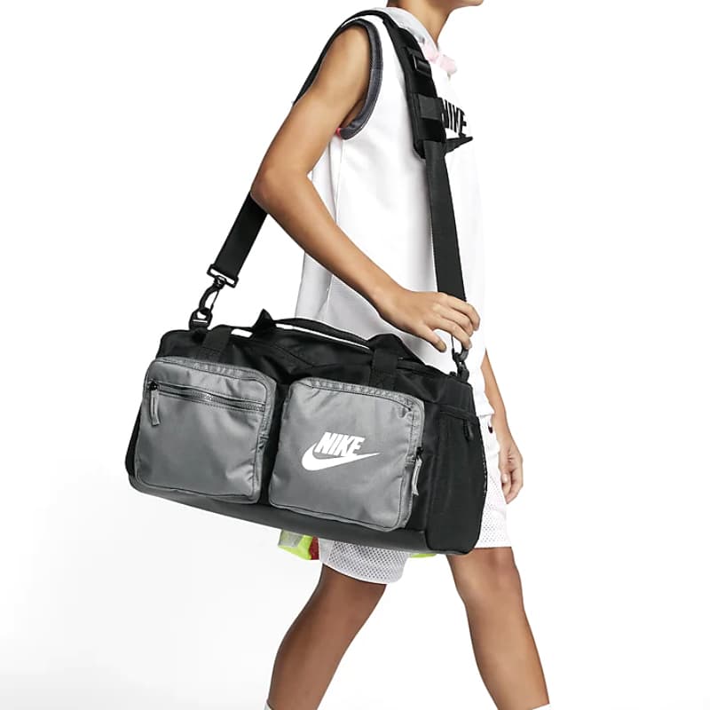 Спортивная сумка Nike Gym Bag Black Grey - изображение 5
