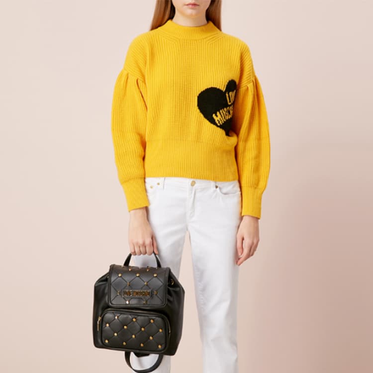 Рюкзак Moschino Backpack Black - изображение 5