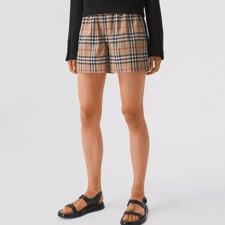 Шорты Burberry Shorts Beige - изображение 4