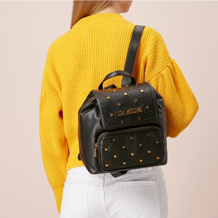 Рюкзак Moschino Backpack Black - изображение 6
