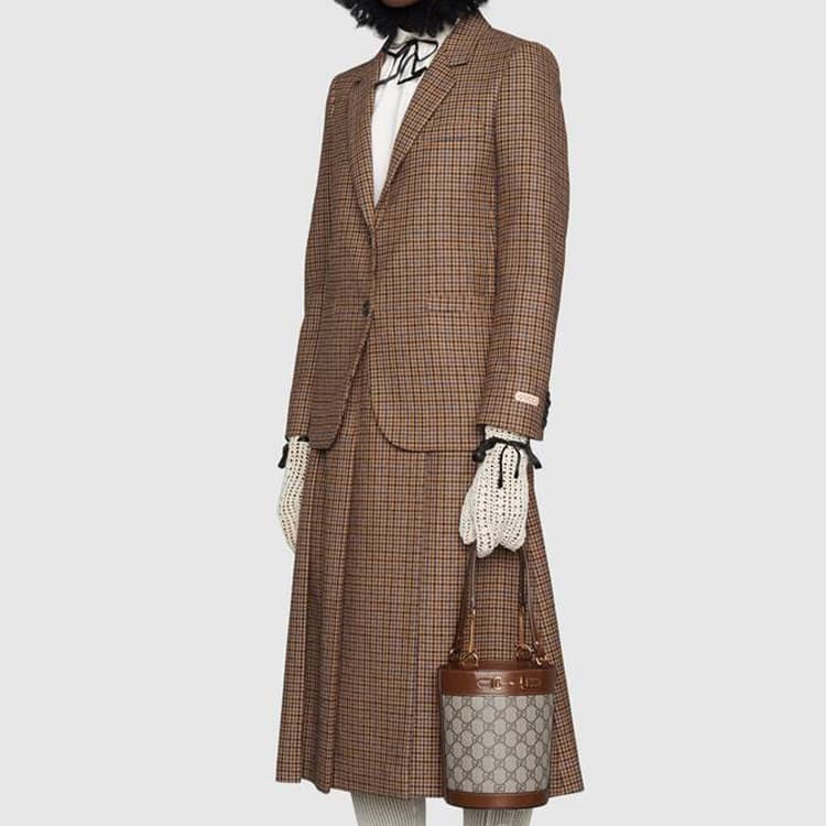 Мини-сумка Gucci Horsebit 1955 - изображение 6