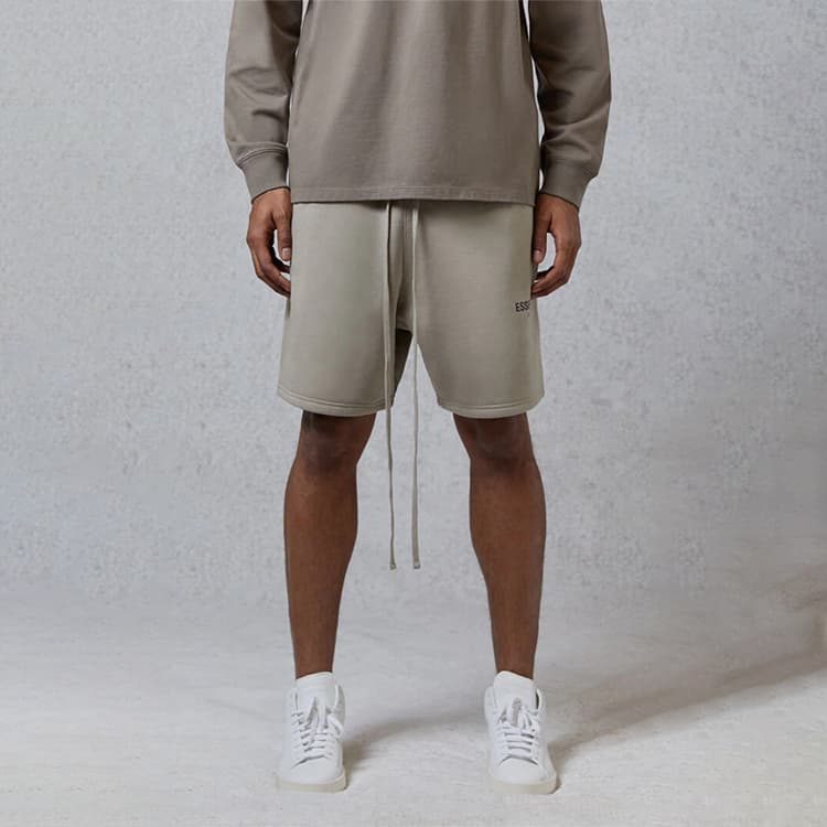 Шорты Fear of God Essentials FW20 Sweat Shorts Olive - изображение 3