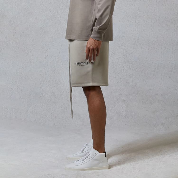Шорты Fear of God Essentials FW20 Sweat Shorts Olive - изображение 5