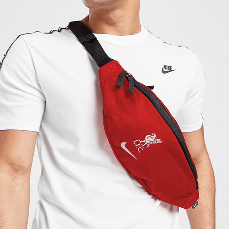 Поясная сумка Nike LFC Waist Bag - изображение 5