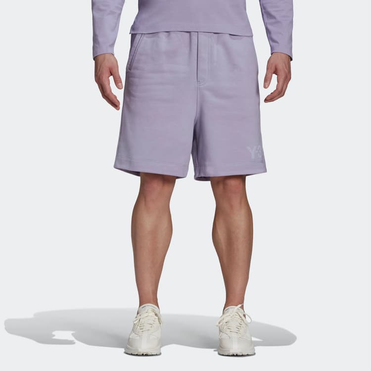 Тренировочные штаны Y-3 SS21 Lavender Shorts - изображение 2