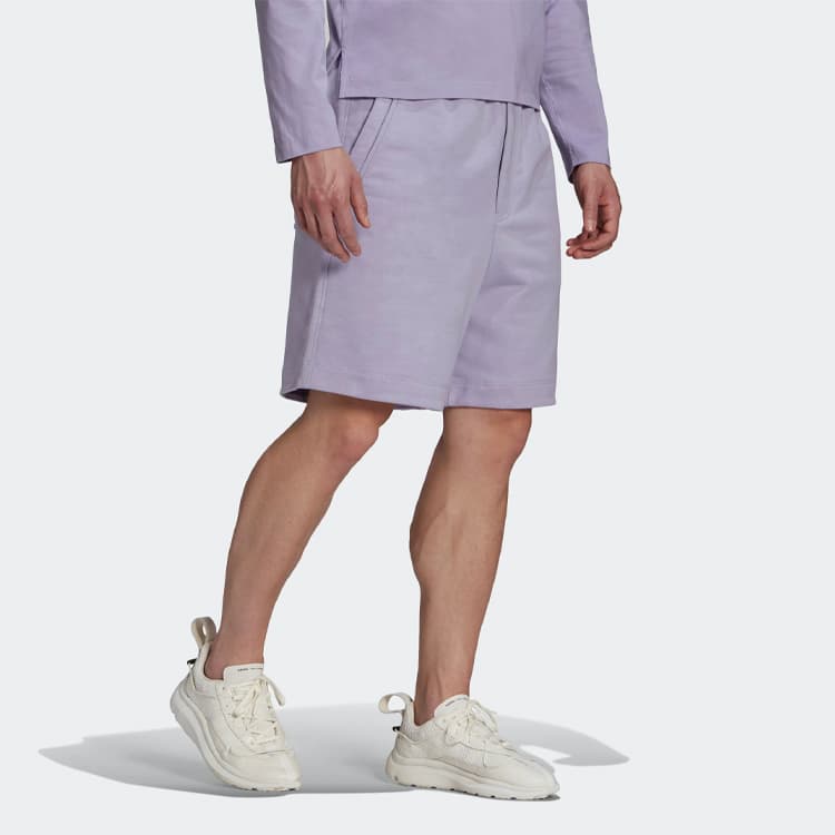 Тренировочные штаны Y-3 SS21 Lavender Shorts - изображение 4