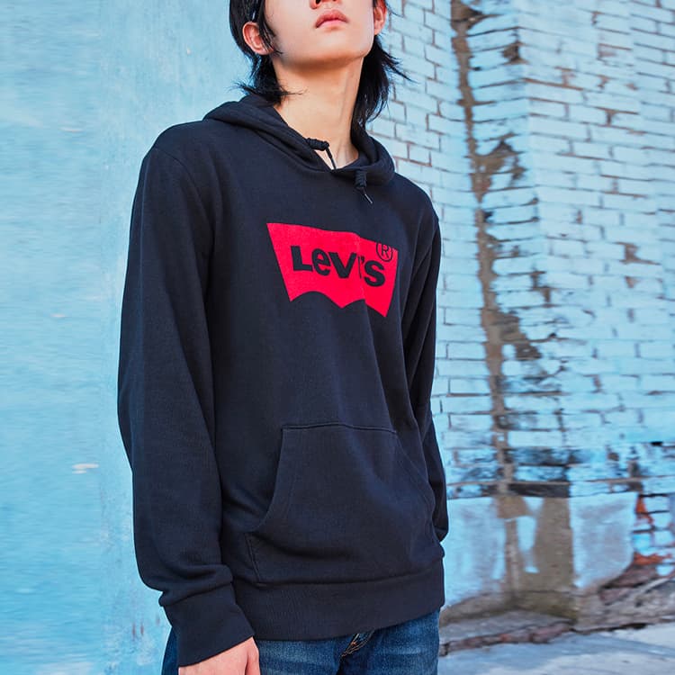 Худи Levis Hoodie Black - изображение 5