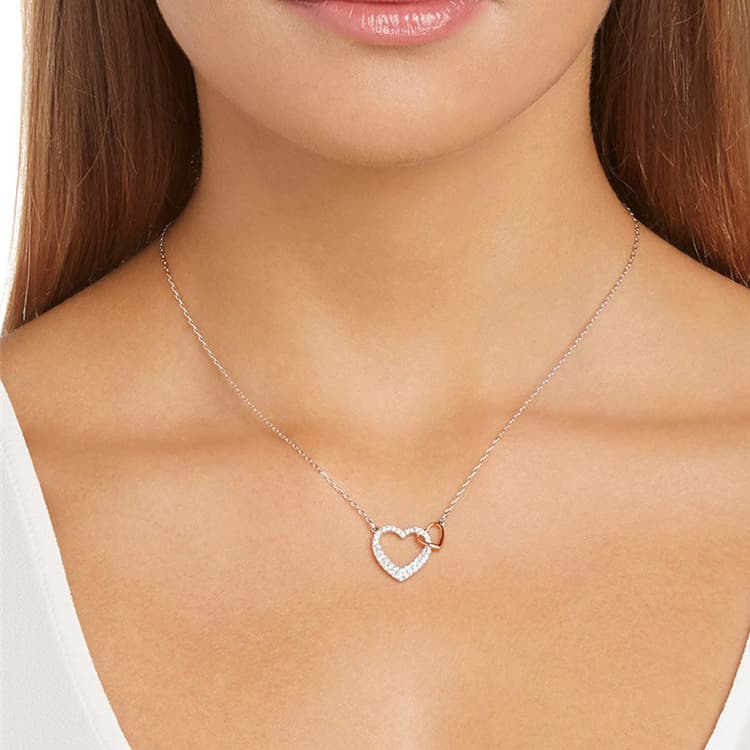 Ожерелье Swarovski Dear Small Necklace Silver - изображение 2