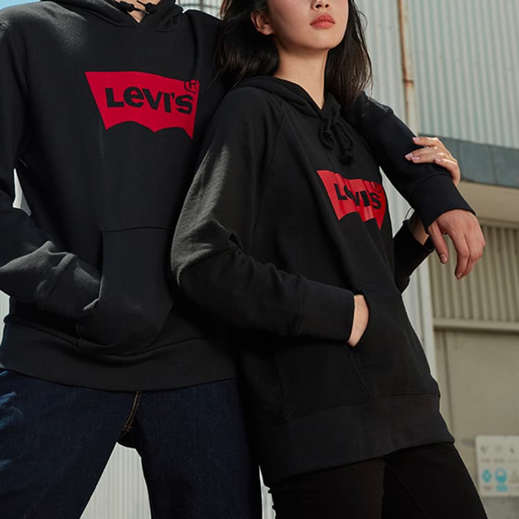 Худи Levis Hoodie Black - изображение 3
