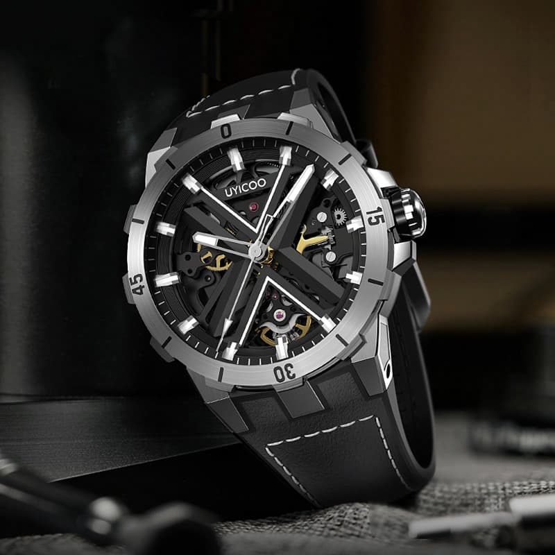 Механические часы UYICOO 43mm X 9098-DMC - изображение 2