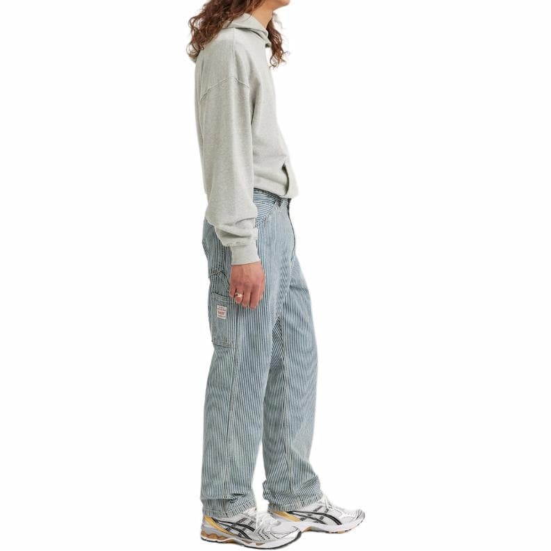 Штаны Levis Striped Loose Straight Jeans — фото 4