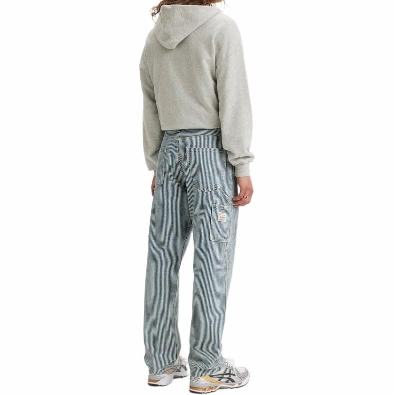 Штаны Levis Striped Loose Straight Jeans — фото 5