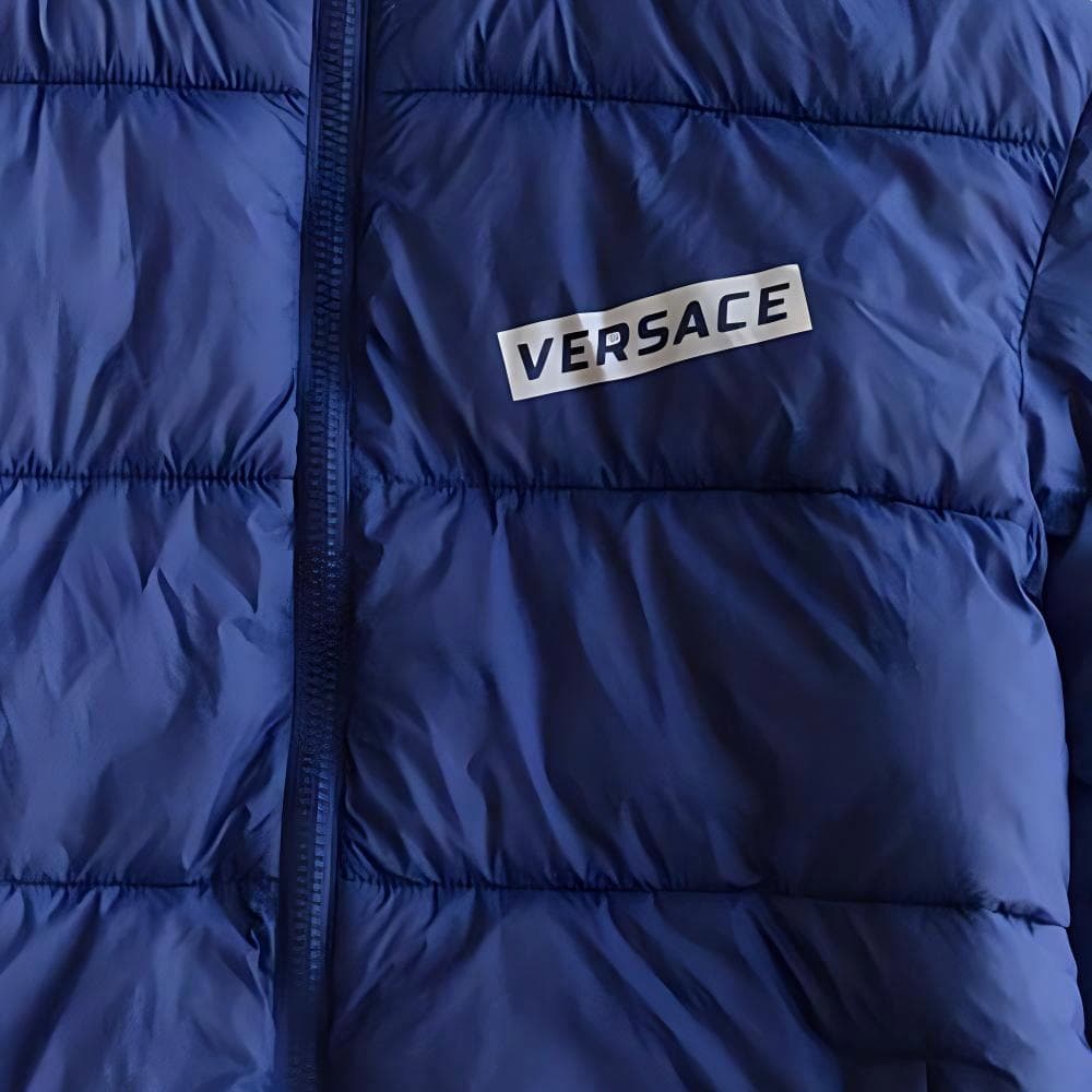 Зимняя куртка пуховик VERSACE FW22 Logo - изображение 6