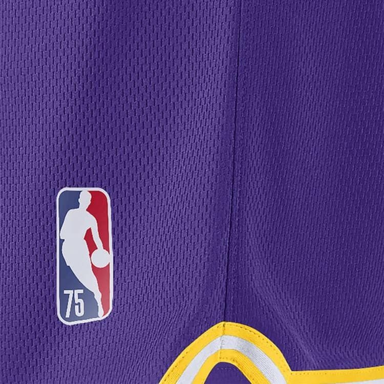 Баскетбольные шорты Nike Los Angeles Lakers Shorts Purple - изображение 4