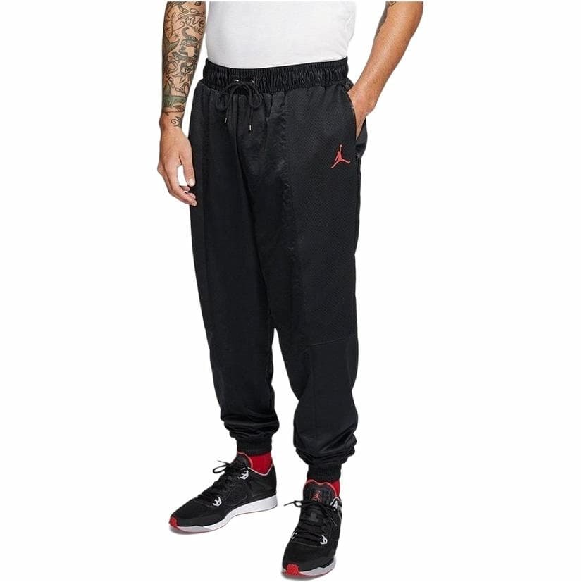 Спортивная одежда Jordan Jumpman Logo Track Pants Black - изображение 3