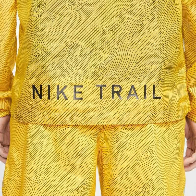 Легкая ветровка Nike Running Jacket Yellow - изображение 5