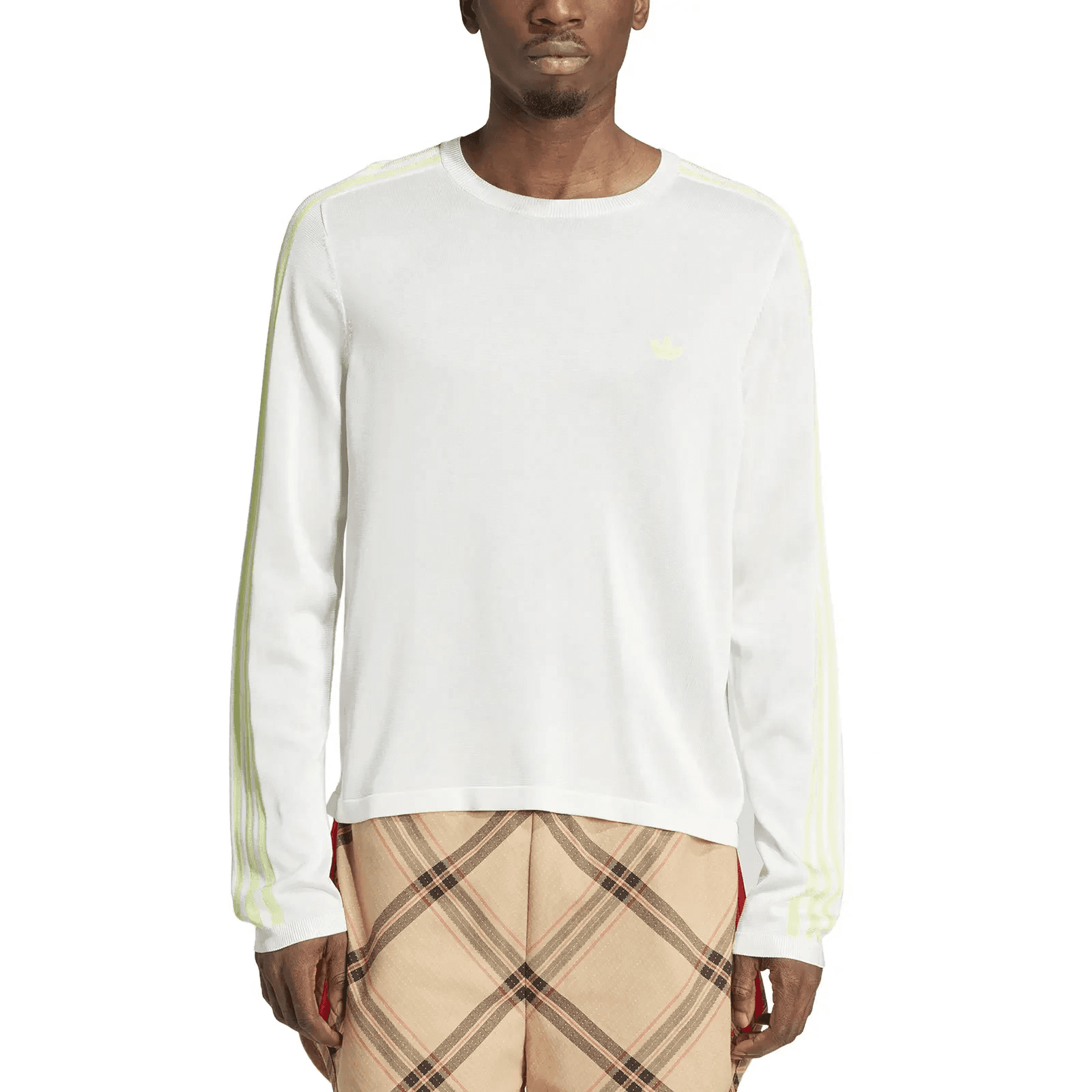 Кофта adidas Originals x Wales Bonner SS24 Long Sleeve Tee White - изображение 2