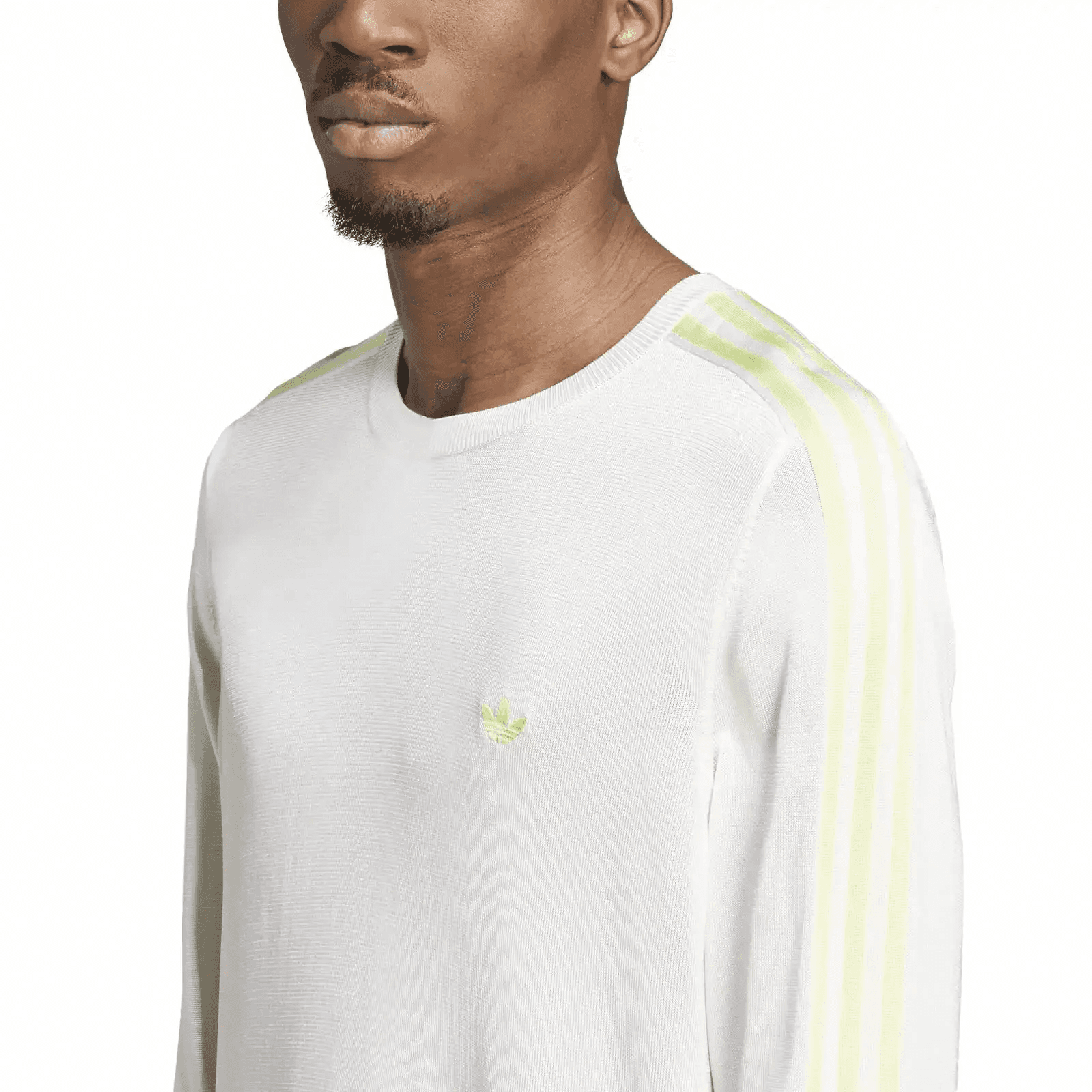 Кофта adidas Originals x Wales Bonner SS24 Long Sleeve Tee White - изображение 5