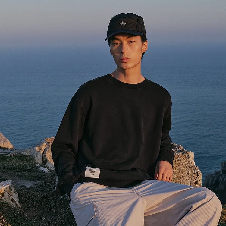 Кофта PEACEBIRD MEN Loose Washed Heavyweight Sweatshirt - изображение 3