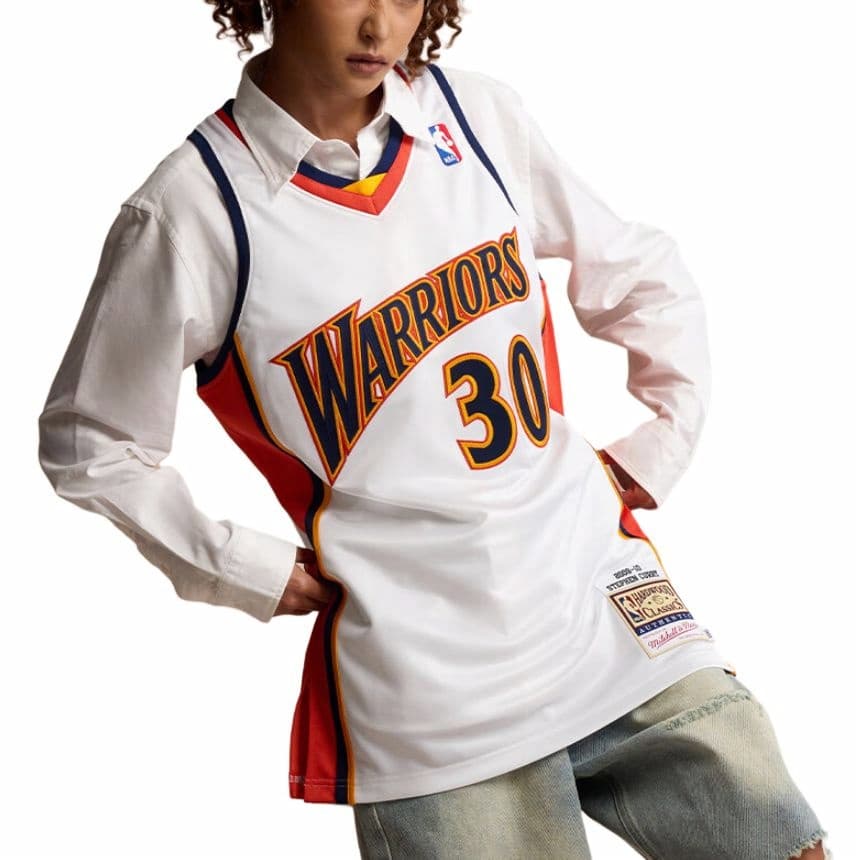 Баскетбольная майка Mitchell Ness NBA AU 09-10 30 - изображение 5