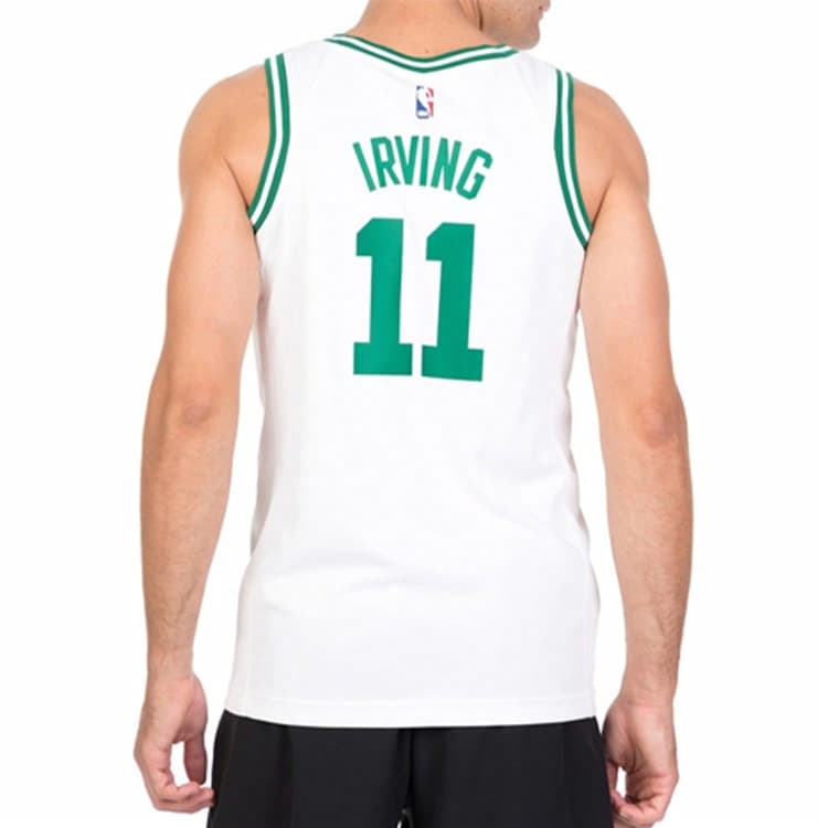 Баскетбольная майка Nike NBA Boston Celtics Jersey Kyrie Irving 11 White - изображение 4