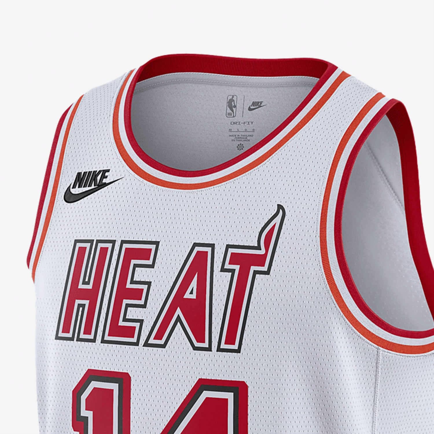 Баскетбольная майка Nike NBA Miami Heat Tyler Herro 14 Jersey - изображение 4