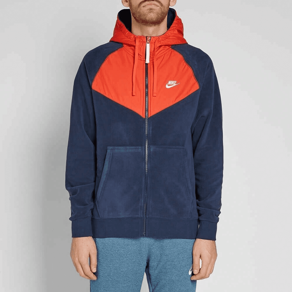 Куртка Nike Sportswear Hooded Jacket Navy - изображение 4