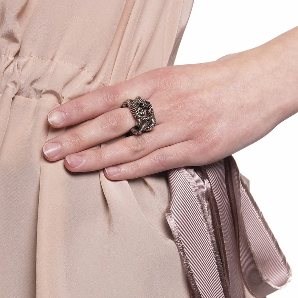 Кольцо Gucci 925 Silver Ring - изображение 4