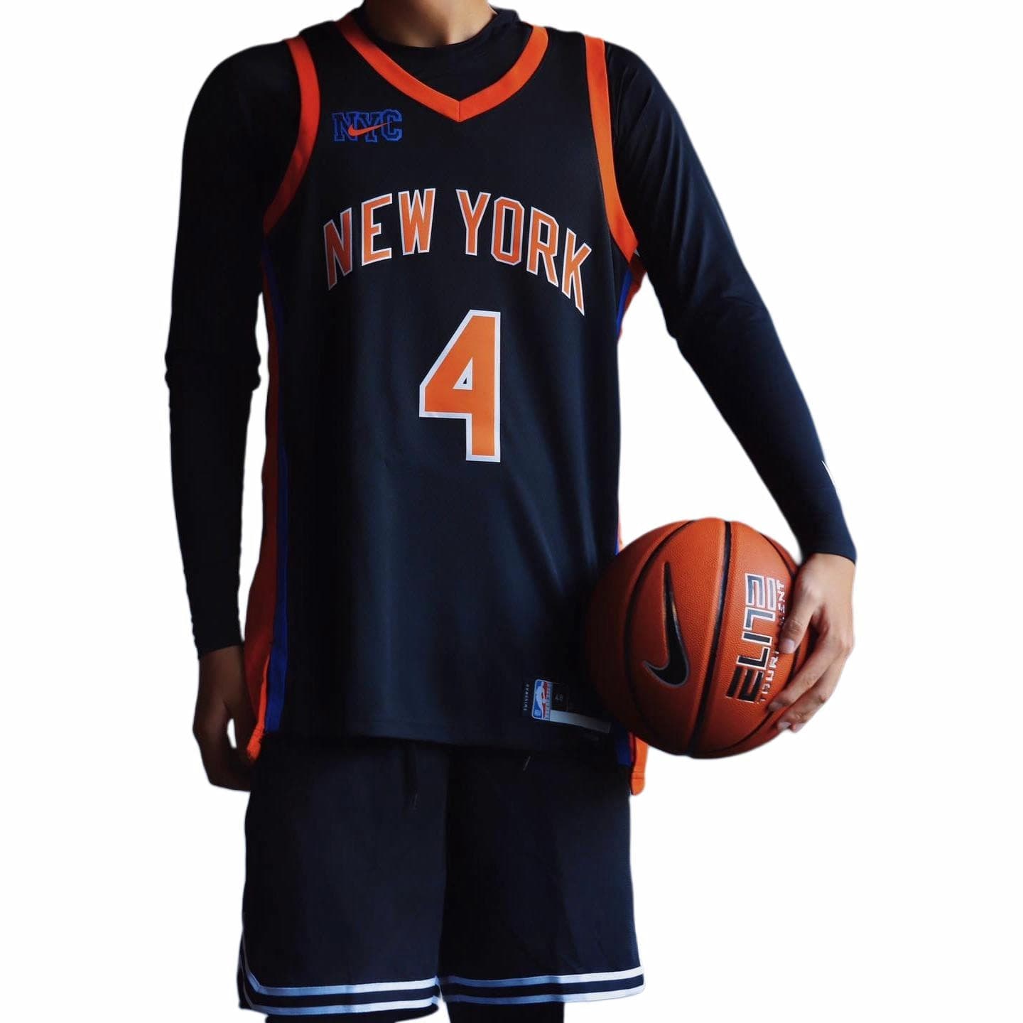 Баскетбольная майка Nike NBA Knicks Rose Jersey 22-23 - изображение 3