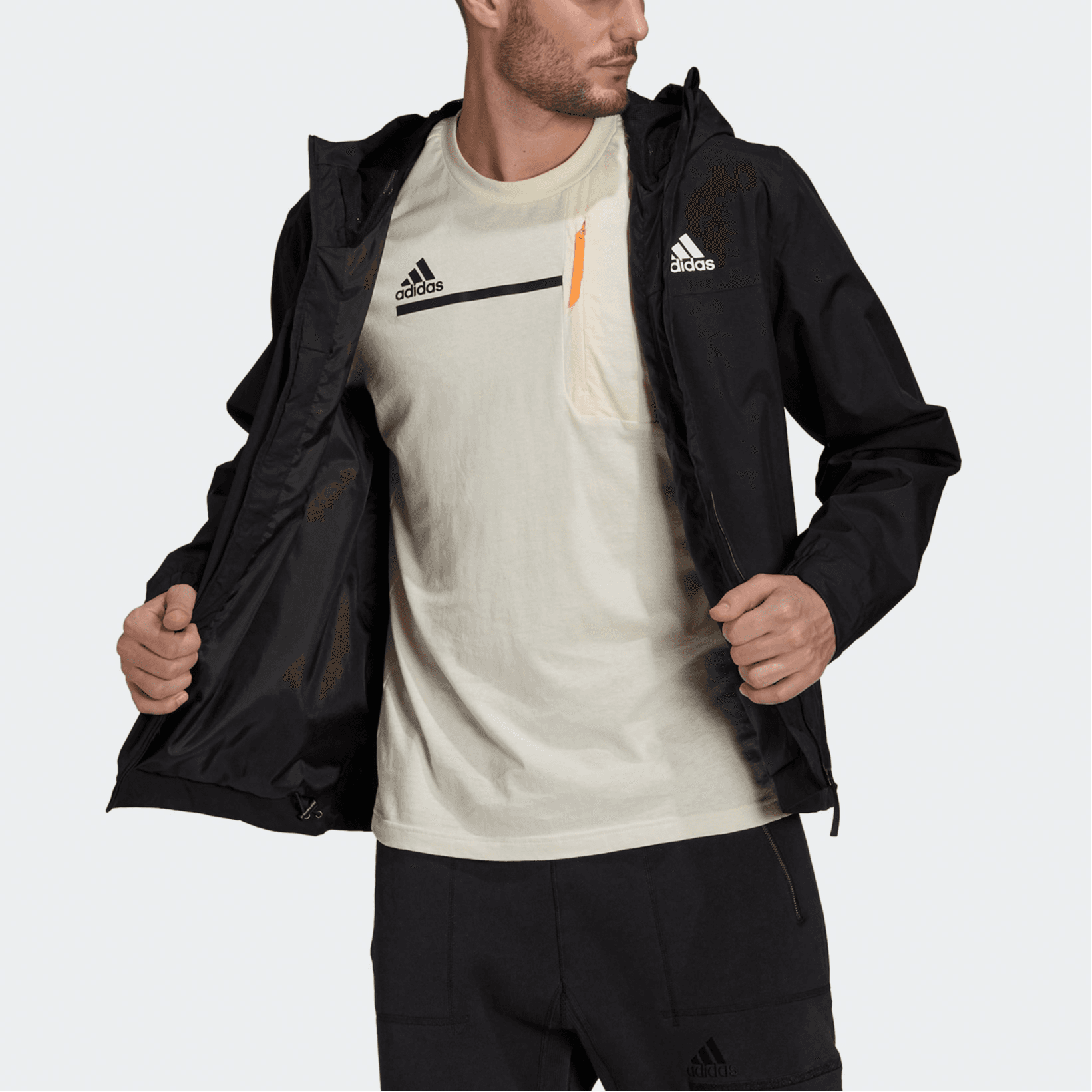 Куртка adidas Bsc 3s R.r. Jkt - изображение 4