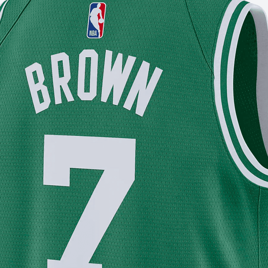 Баскетбольная майка Nike NBA Celtics Brown 7 Jersey - изображение 4