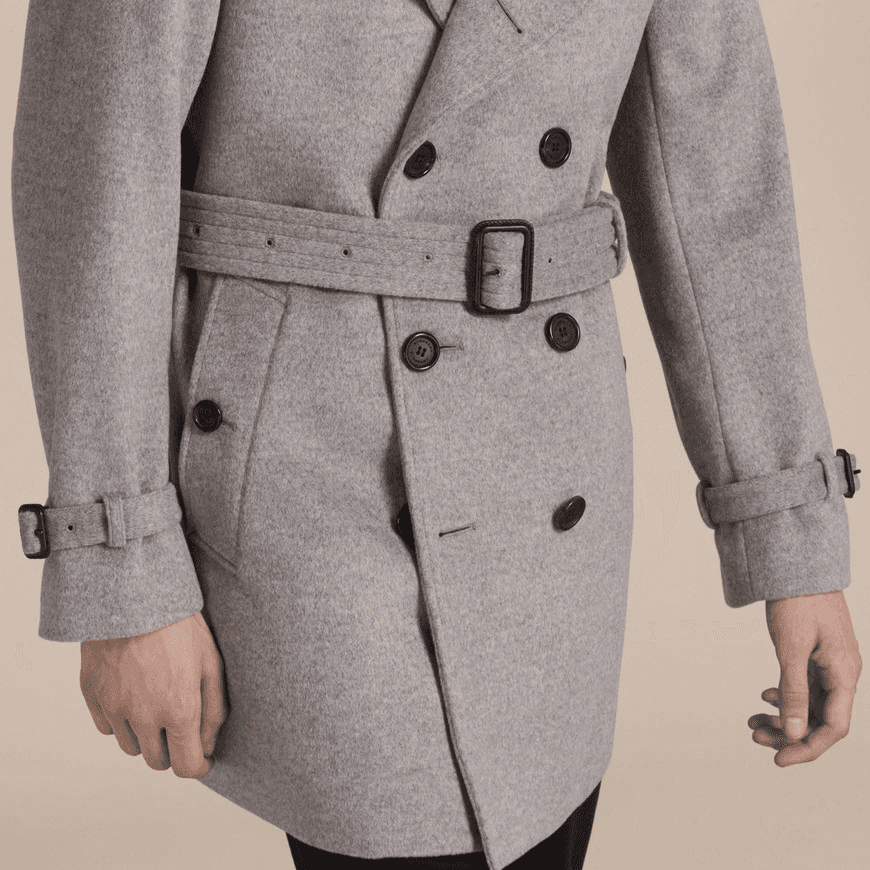 Ветровка Burberry Kensington Trench Coat Grey - изображение 6