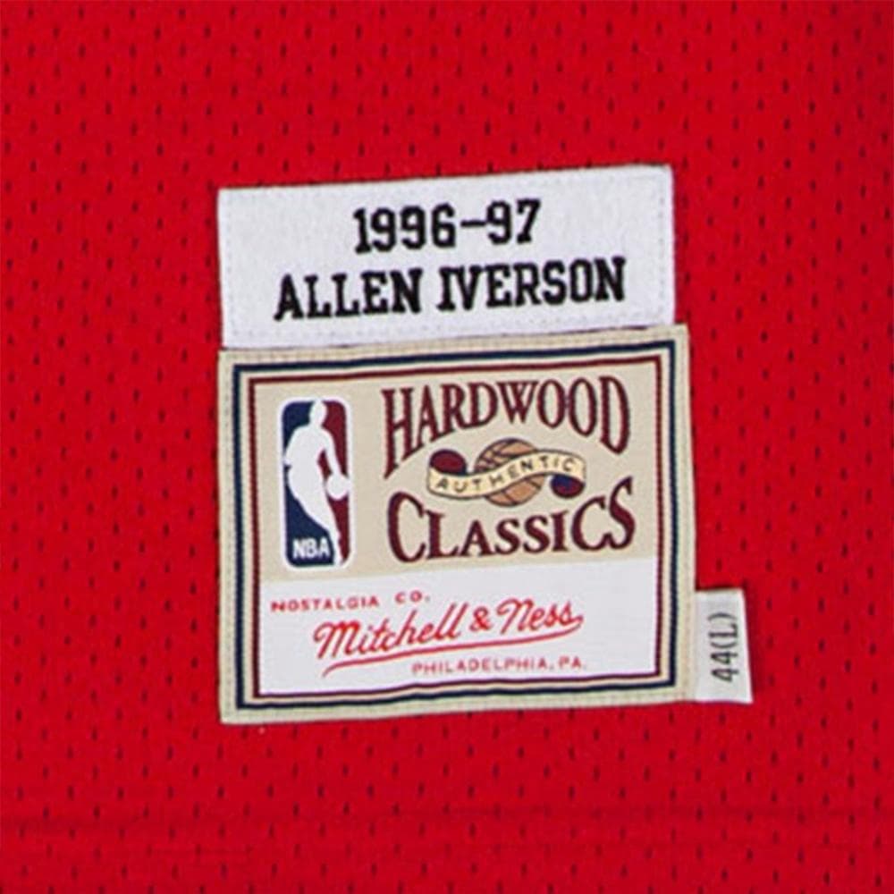 Баскетбольная майка Mitchell Ness NBA AU 1996-97 76 3 - изображение 3