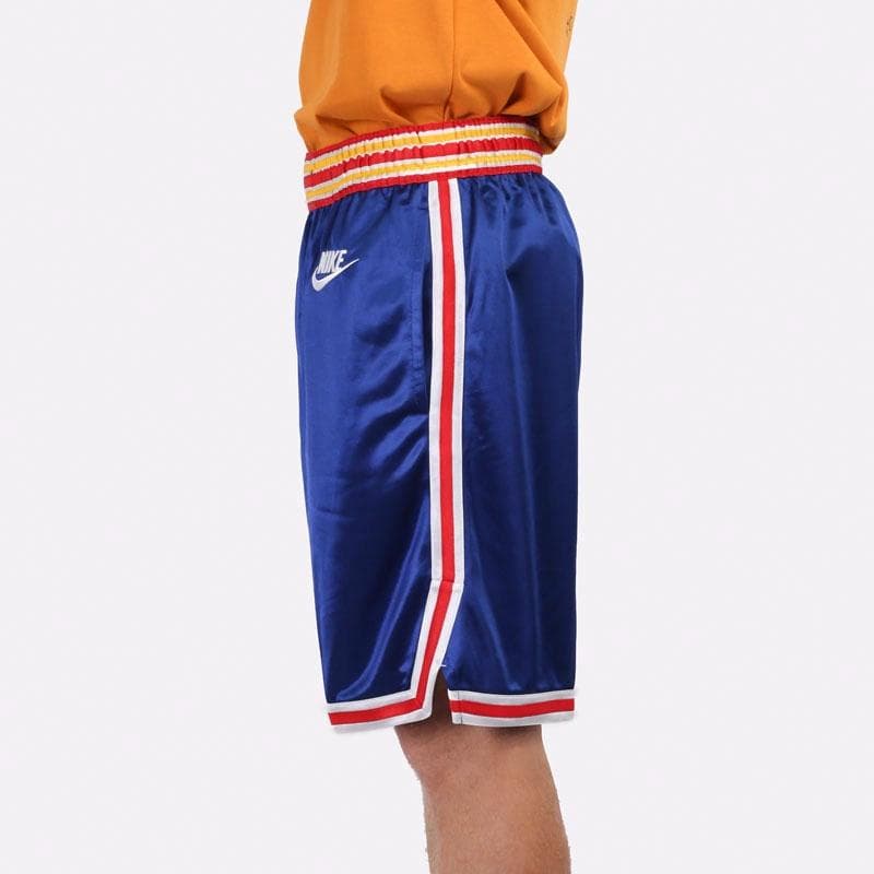 Баскетбольные шорты Nike NBA Warriors Fan Shorts Blue - изображение 5