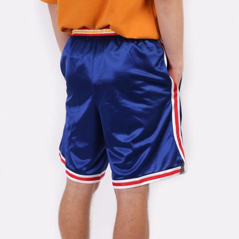 Баскетбольные шорты Nike NBA Warriors Fan Shorts Blue - изображение 4