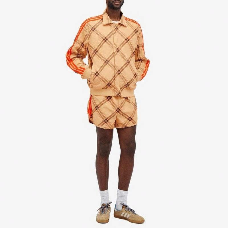 Тренировочные штаны adidas Originals x Wales Bonner SS24 Khaki Shorts - изображение 2