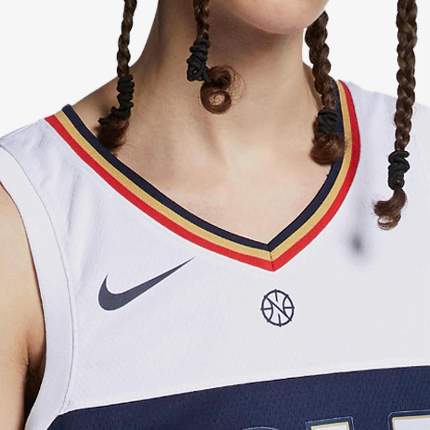 Баскетбольная майка Nike Earned Edition NBA Jersey White - изображение 4