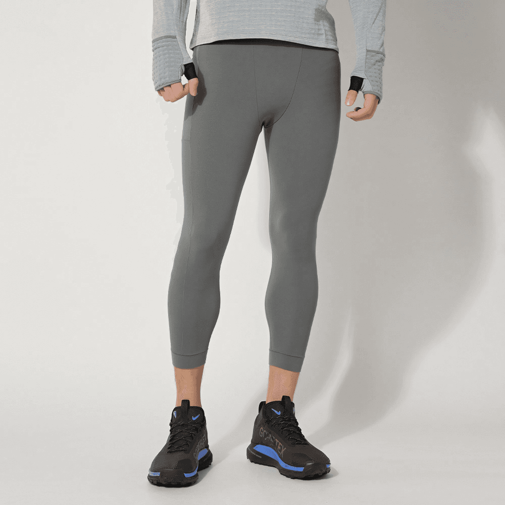 Спортивная одежда Nike Yoga Infinalon 3/4 Tight Pants Men Iron Grey - изображение 3