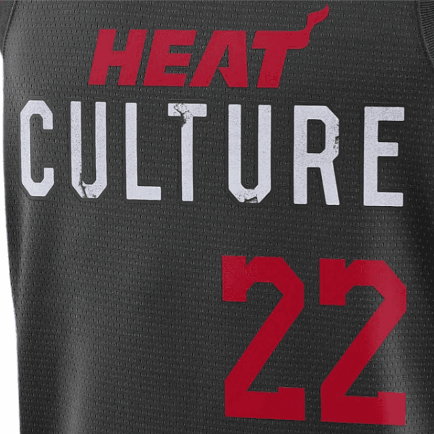 Баскетбольная майка Nike Dri-Fit NBA Swingman Jersey Miami Heat Butler 22 Black - изображение 3