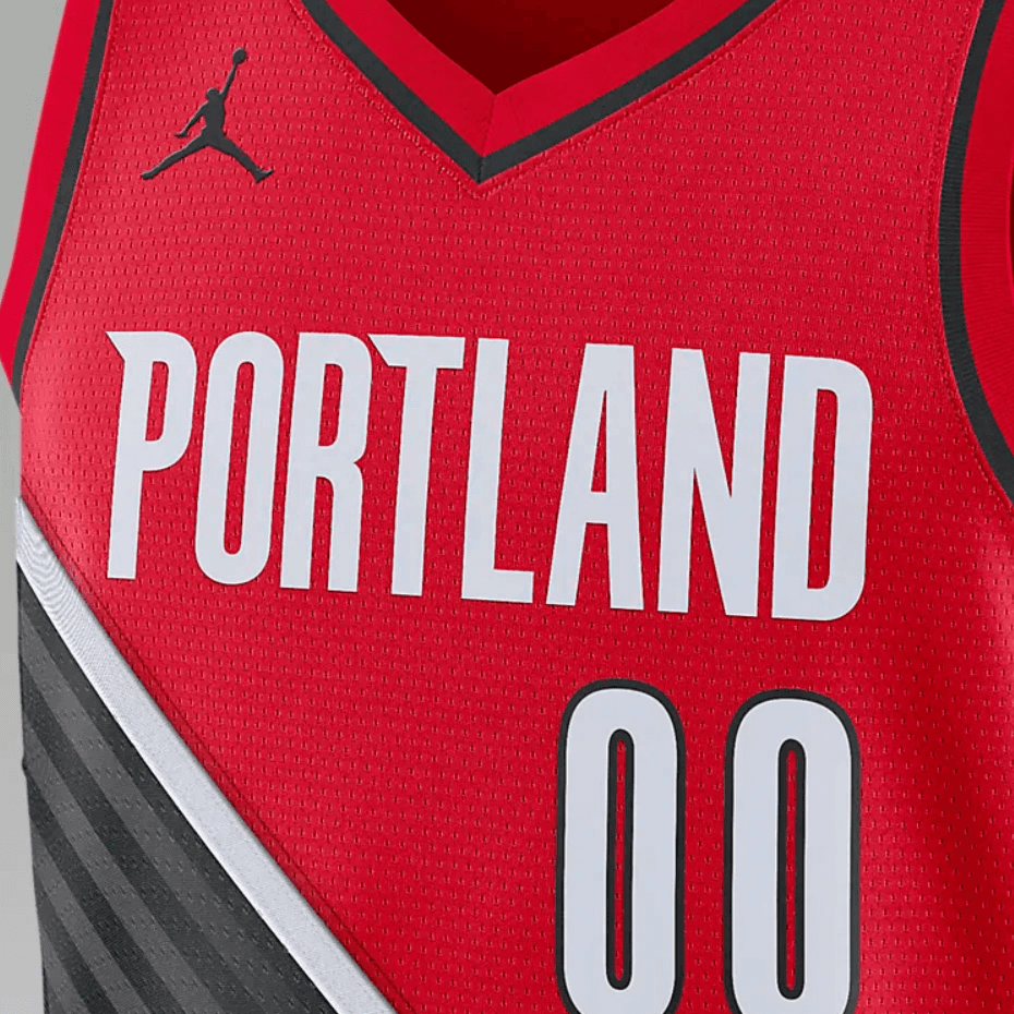 Баскетбольная майка Jordan NBA Damian Lillard 0 Jersey - изображение 4