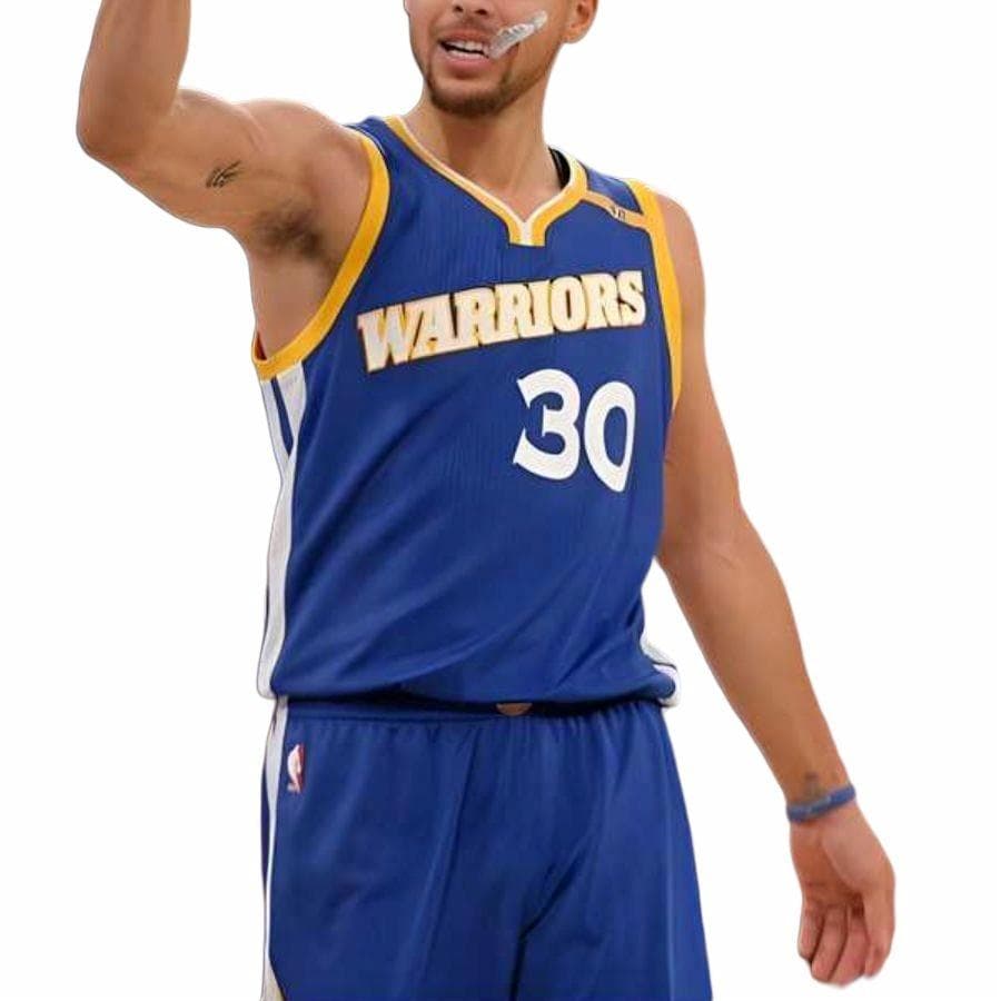 Баскетбольная майка adidas x NBA Golden State Warriors Jersey Blue - изображение 3